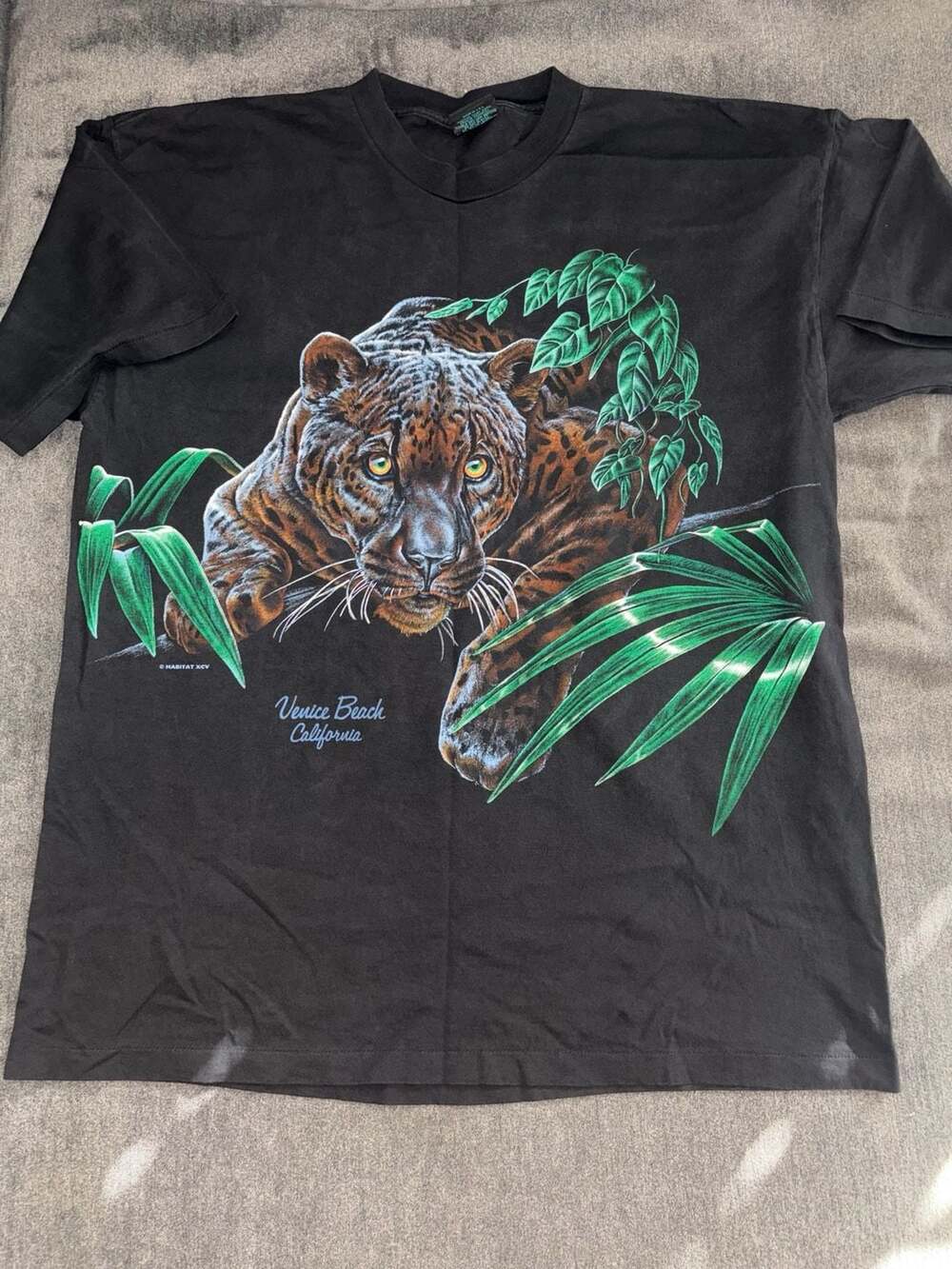 Habitat XCV Vintage Venice Beach California Jaguar T-Shirt XL
